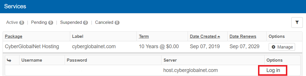 cyberglobalnet account